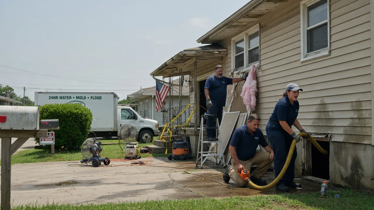 Water Damage Repair in Grandview, TX near me